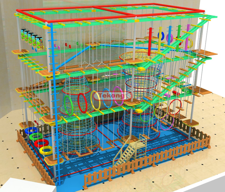 商場(chǎng)兒童拓展設施
