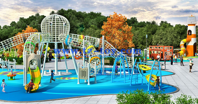 室外兒童游樂(lè )場(chǎng)設備