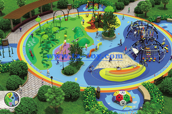 室外兒童游樂(lè )場(chǎng)設備