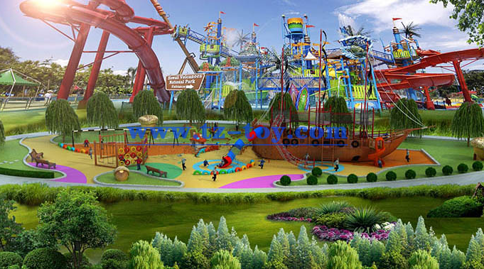 室外兒童游樂(lè )場(chǎng)設備