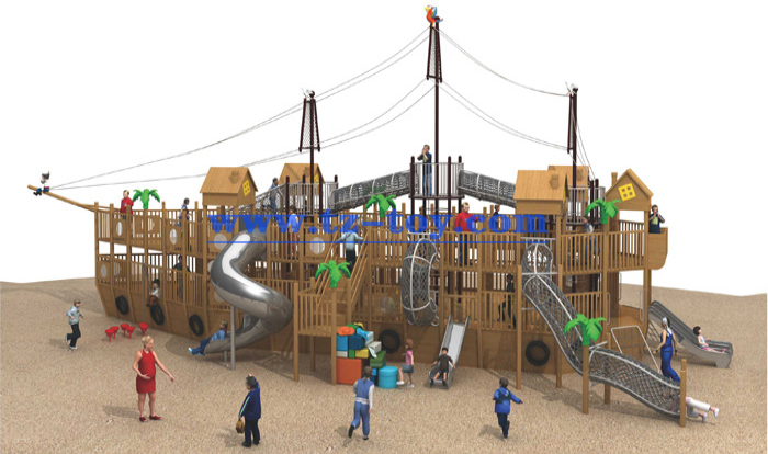 園區不銹鋼滑梯